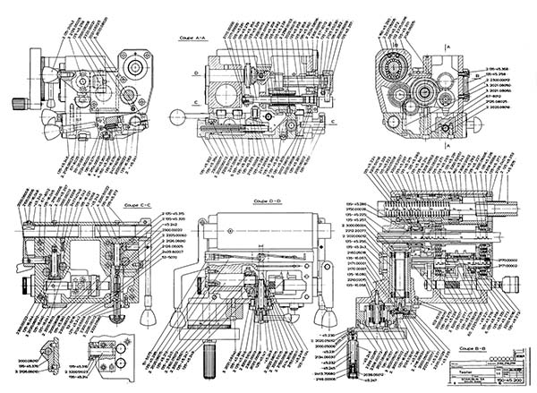 Фартух токарно-гвинторізного верстата Schaublin 150